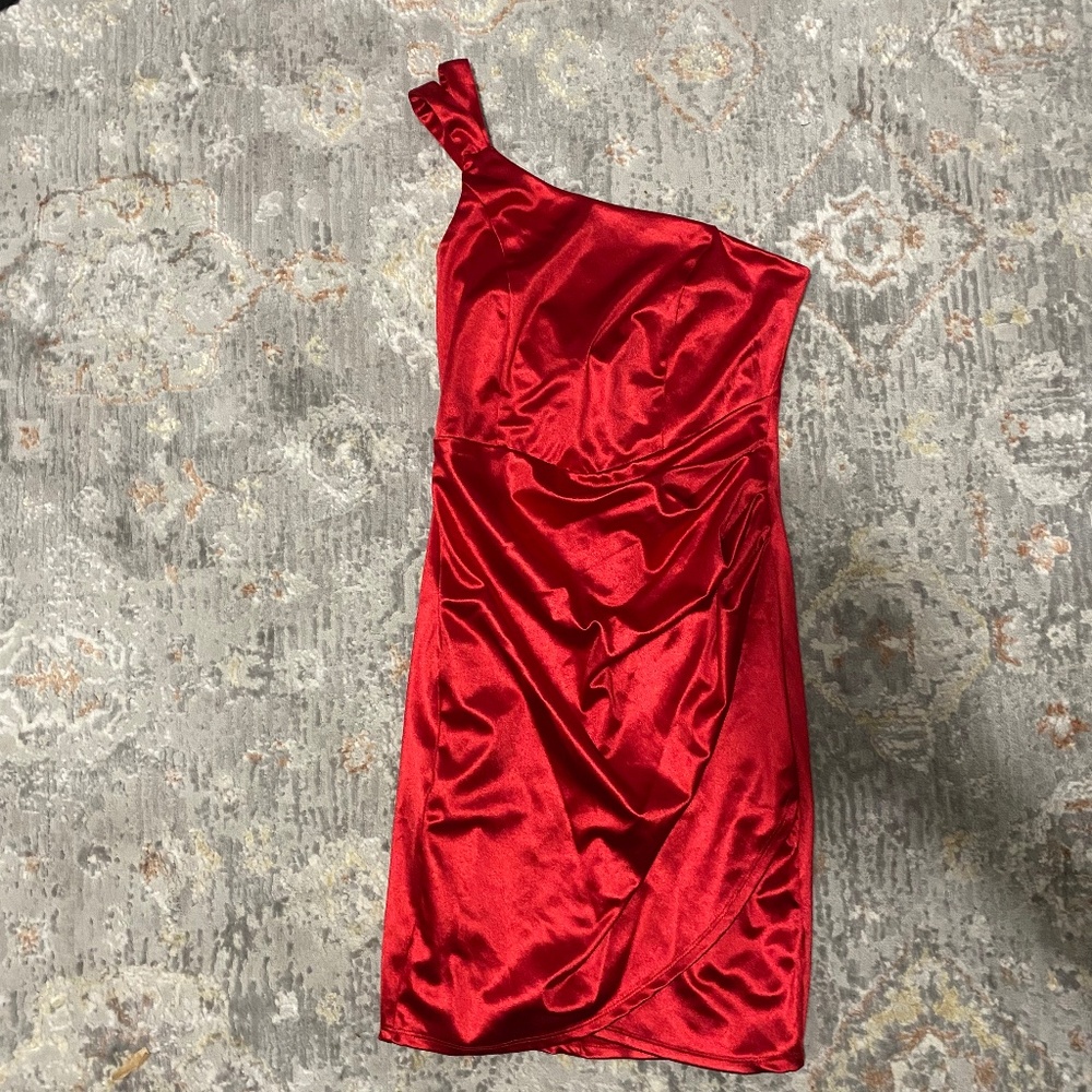 Red dress